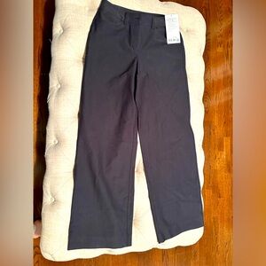 Lululemon City Sleek 5 pocket wide leg’L Utilitech’ pants in black size 27